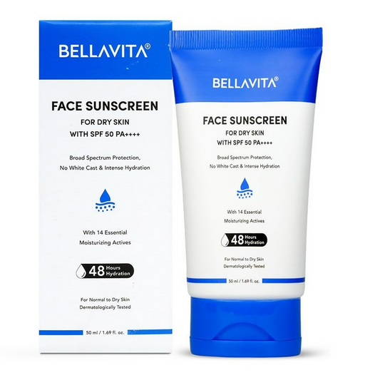 Bella Vita Organic Sunscreen SPF 50 For Dry Skin