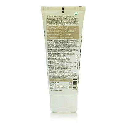 Fabessentials Neem Tulsi Moringa Face Wash & Scrub