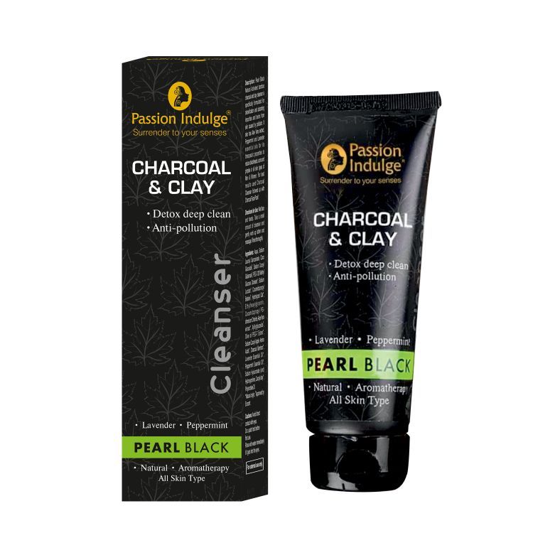 Passion Indulge Pearl Black Charcoal & Clay Cleanser - usa canada australia