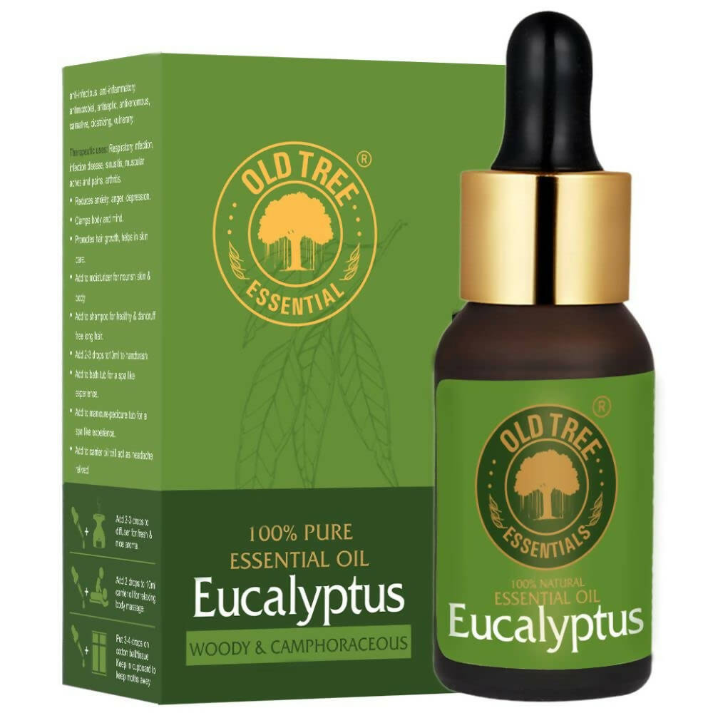 Old Tree 100% Pure Eucalyptus Essential Oil - BUDNE