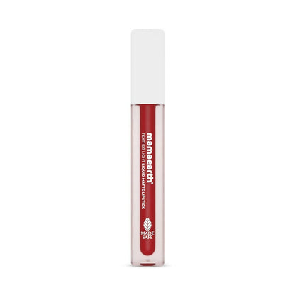 Mamaearth Feather Light Liquid Matte Lipstick - Red Cranberry