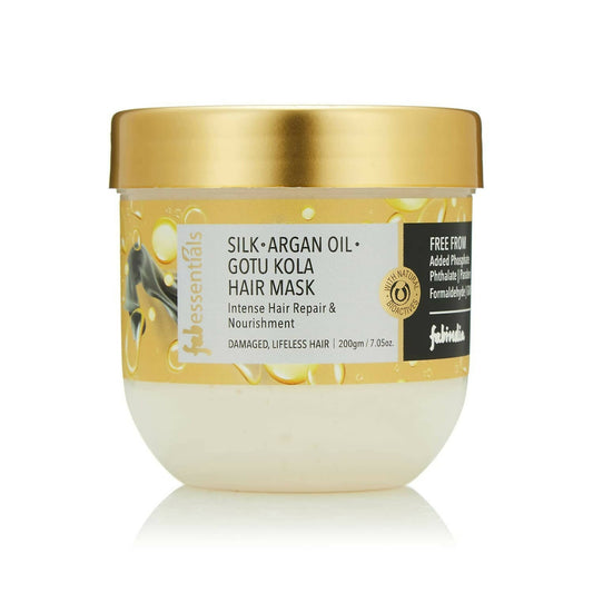 Fabessentials Silk Argan Oil Gotu Kola Hair Mask -  USA 