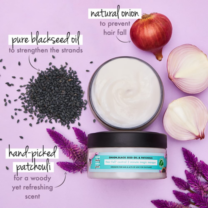 Love Beauty And Planet Onion Black Seed & Patchouli Hair Mask