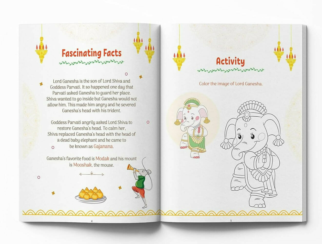 Shlokas And Mantras - Activity Book For Kids