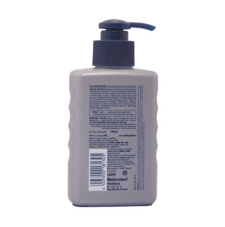 Nivea All in 1 Charcoal Face Wash