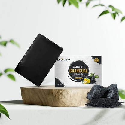 LA Organo Charcoal Handmade Soap