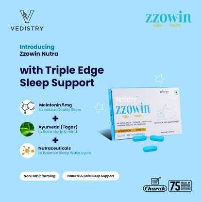 Vedistry Zzowin Nutra Tablets