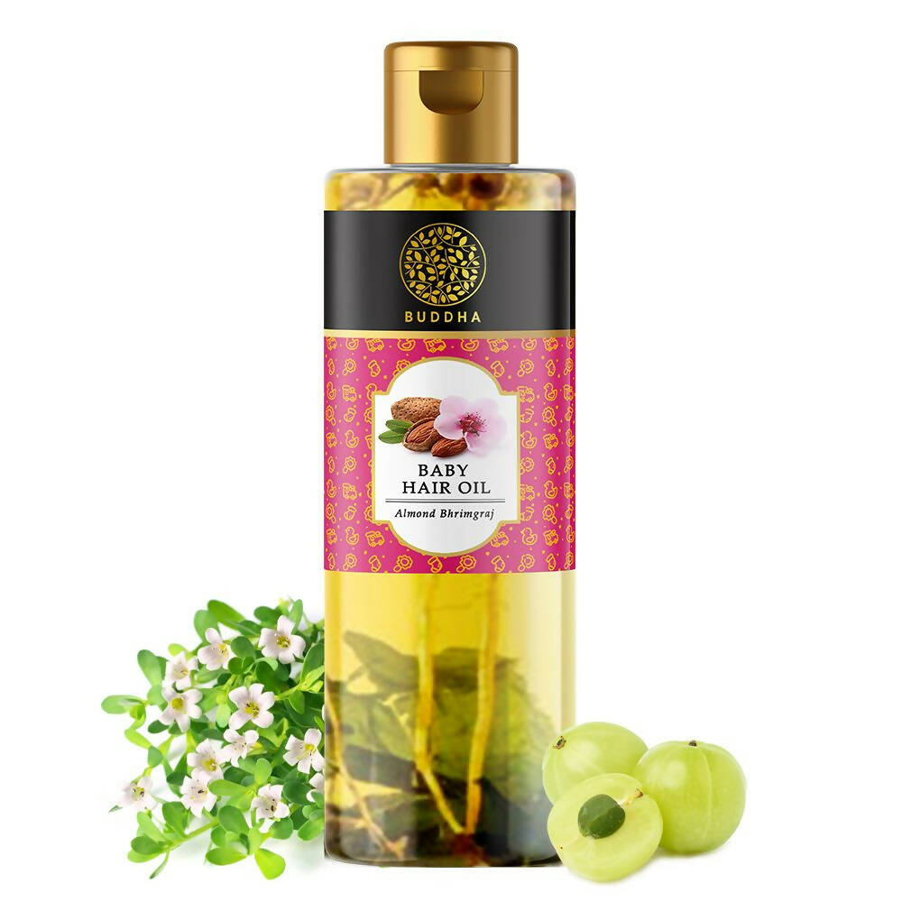 Buddha Natural Baby Hair Oil -  USA, Australia, Canada 