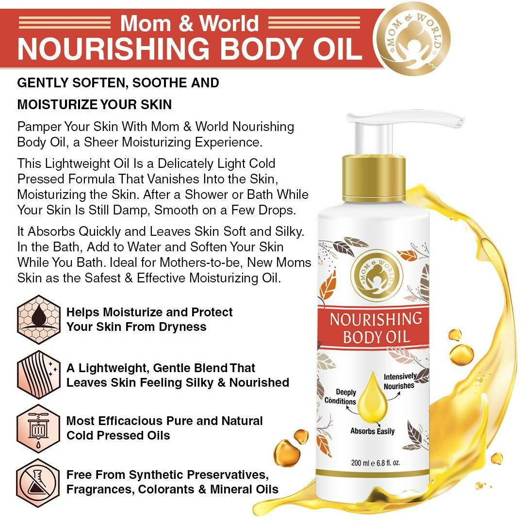 Mom & World Mother Nourishing Body Oil