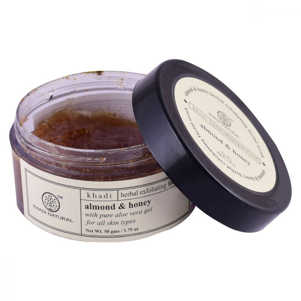 Khadi Natural Almond & Honey Exfoliating Facial Scrub