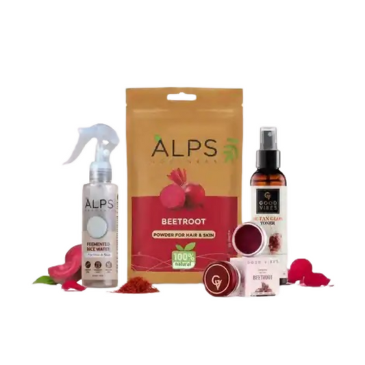 Alps Goodness X Good Vibes Glowy Skin Combo - 280GM