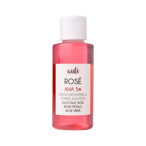 Auli Rose AHA 5% Gentle Exfoliating Face Toner