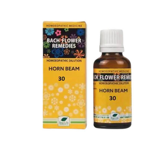New Life Homeopathy Bach Flower Remedies Horn Beam 30 Dilution
