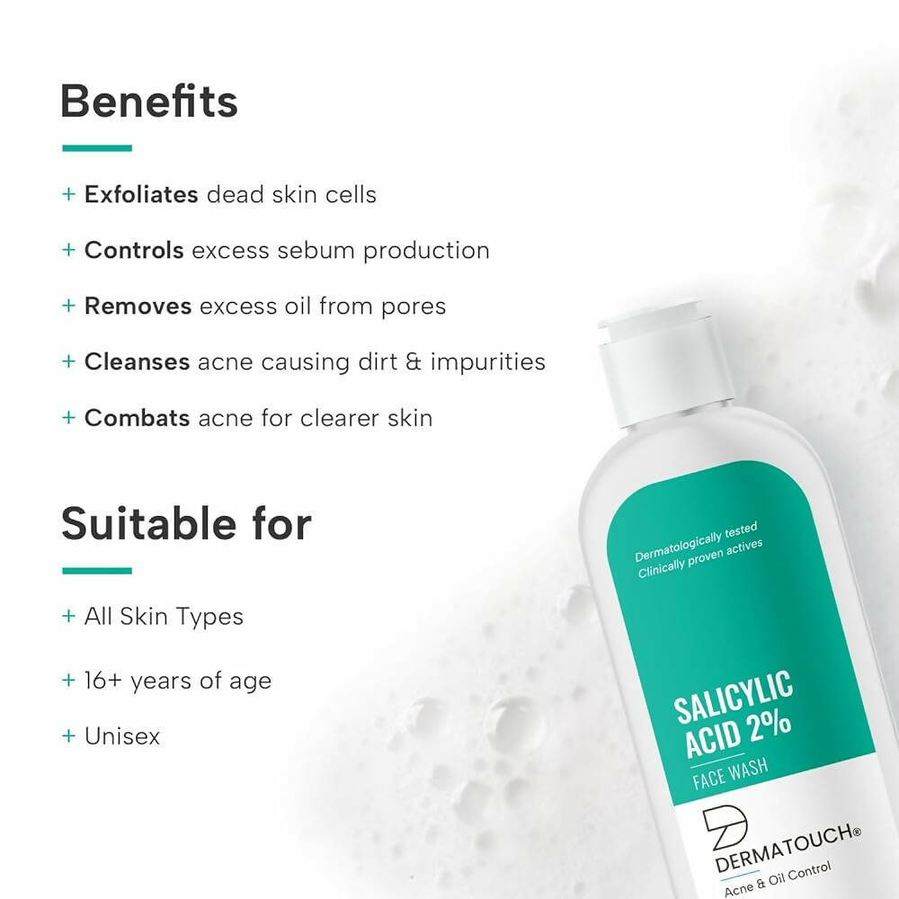 Dermatouch Salicylic Acid 2% Face Wash