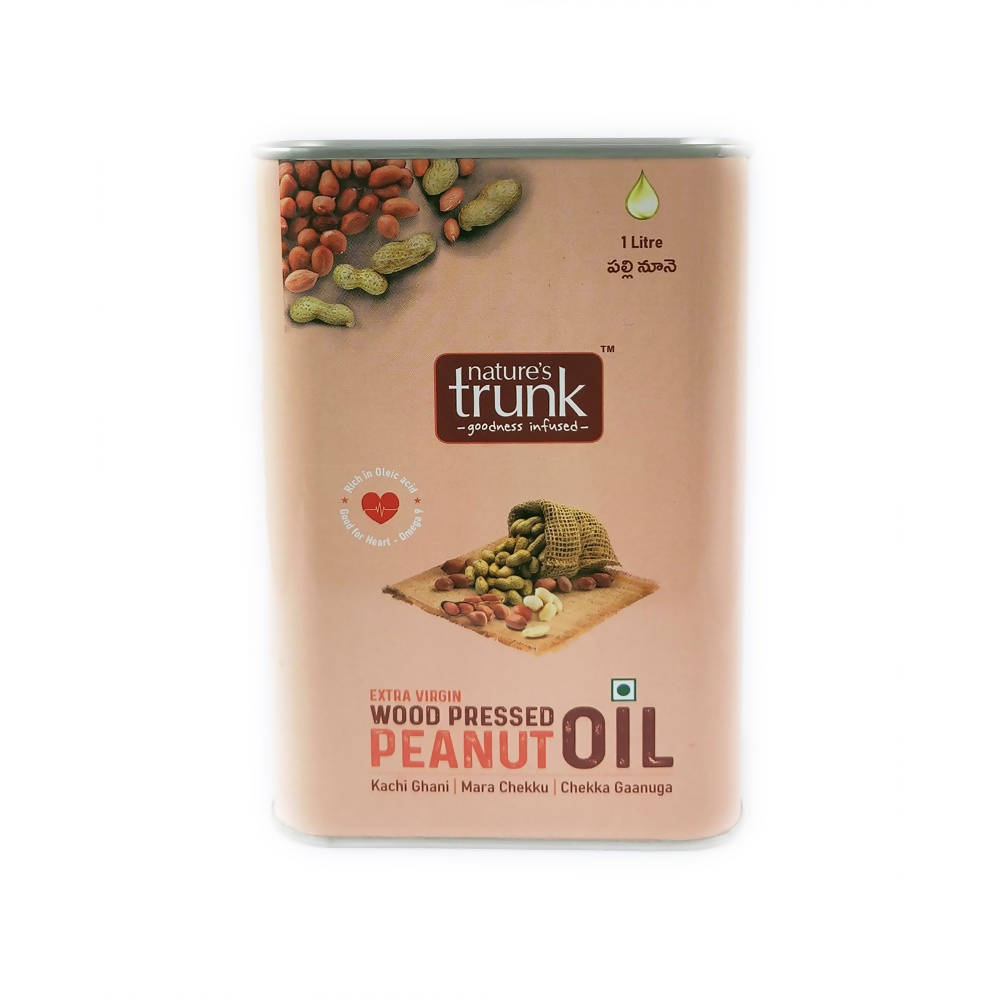 Nature's Trunk Extra Virgin Woodpressed Peanut oil - BUDNE