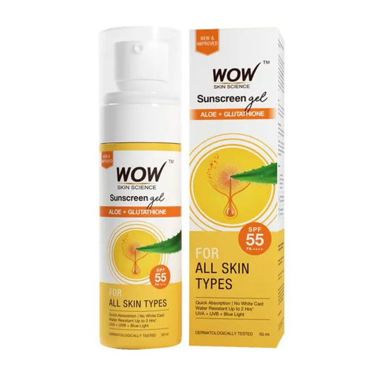 Wow Life Science Sunscreen Gel For All Skin Types