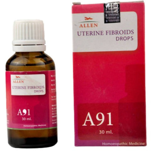 Allen Homeopathy A91 Uterine Fibroids Drops