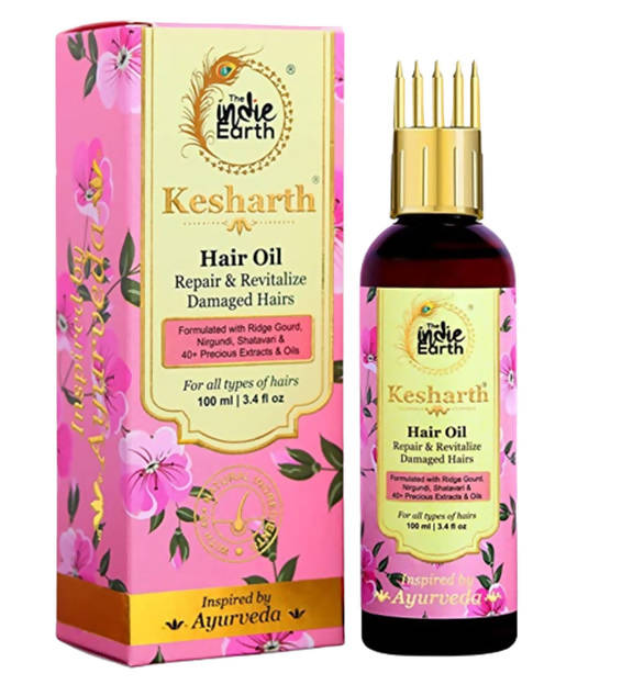 The Indie Earth Kesharth Hair Oil - Distacart