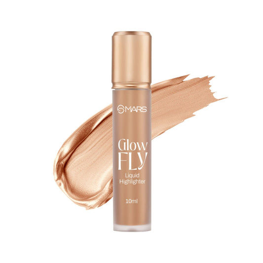 MARS Cosmetics Glow Fly Liquid Highlighter - 02-winged Champagne - 10ML