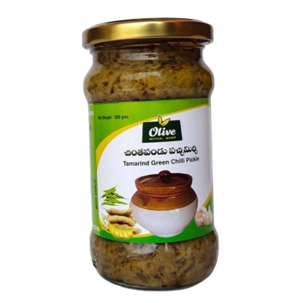 Olive Mithai Chintakaya Greenchilli Pickle