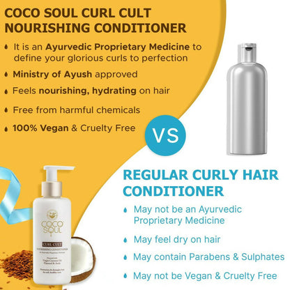 Coco Soul Curl Cult Nourishing Conditioner