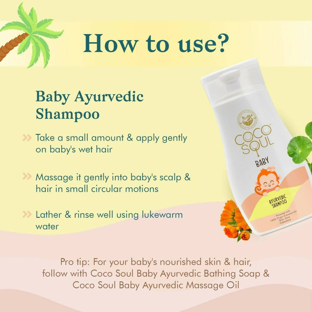 Coco Soul Baby Ayurvedic Shampoo