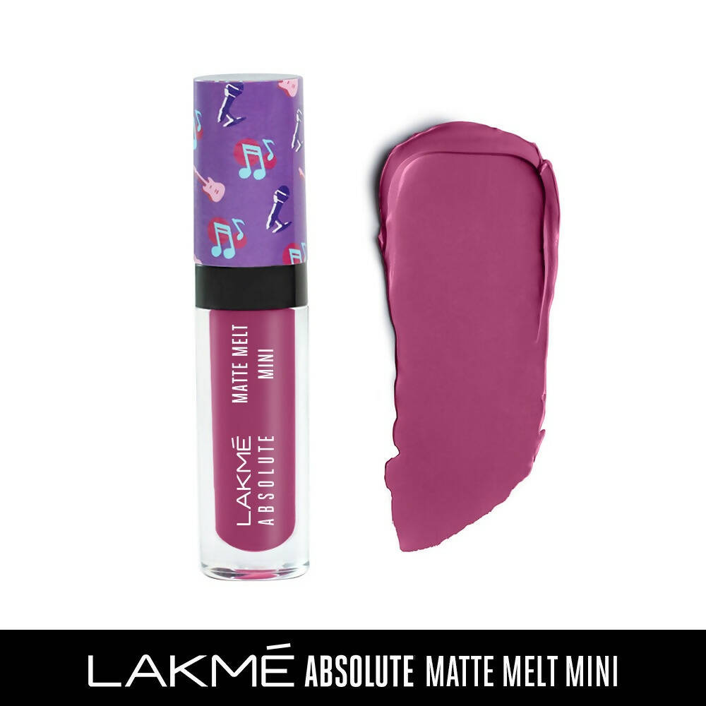 Lakme Absolute Matte Melt Mini Liquid Lip Color - Nomad Pink