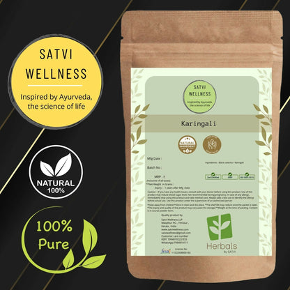 Satvi Wellness Karingali | Black Catechu Powder