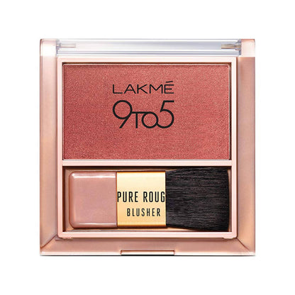 Lakme 9to5 Pure Rouge Blusher - Peach Affair