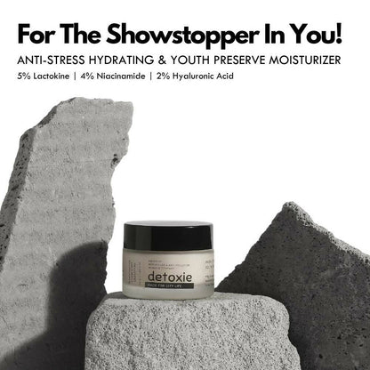 Detoxie Anti-Stress & Hydrating Youth Preserve Face Moisturizer