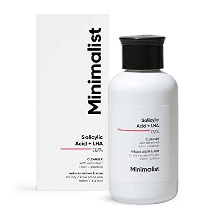 Minimalist Salicylic + LHA 2% Face Wash