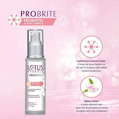 Lotus Herbals Probrite Illuminating Radiance Moisturiser