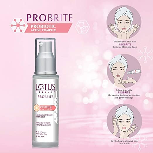 Lotus Herbals Probrite Illuminating Radiance Moisturiser