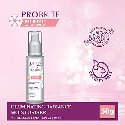 Lotus Herbals Probrite Illuminating Radiance Moisturiser