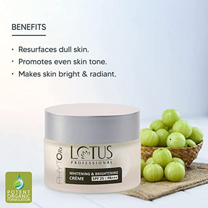 Lotus Professional Phyto Rx Whitening And Brightening Creme SPF 25 PA+++