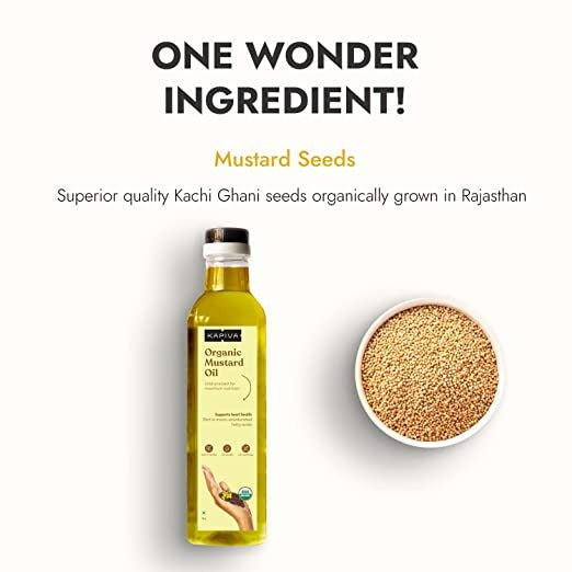 Kapiva Ayurveda Organic Mustard Oil