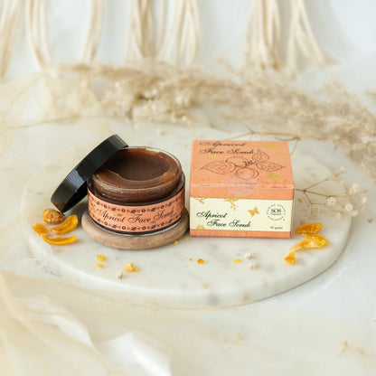 SOS Organics Apricot Face Scrub