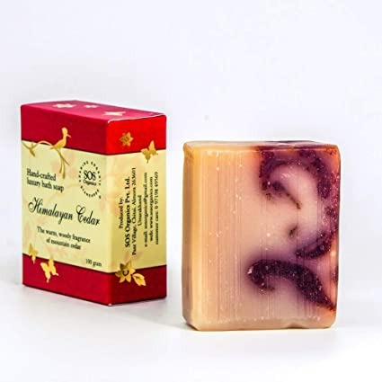 SOS Organics Frangipani Luxury Bath Soap