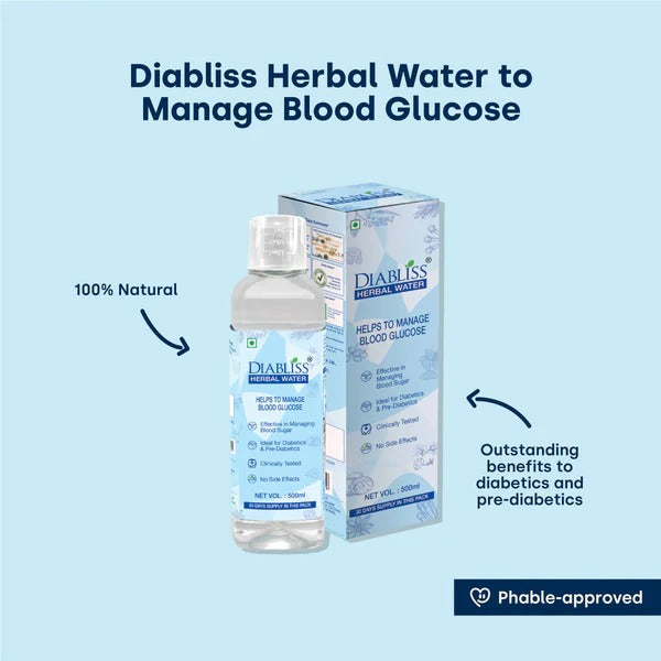 Diabliss Herbal Water For Blood Glucose Management