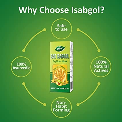 Dabur Sat Isabgol - Effective Relief from Constipation