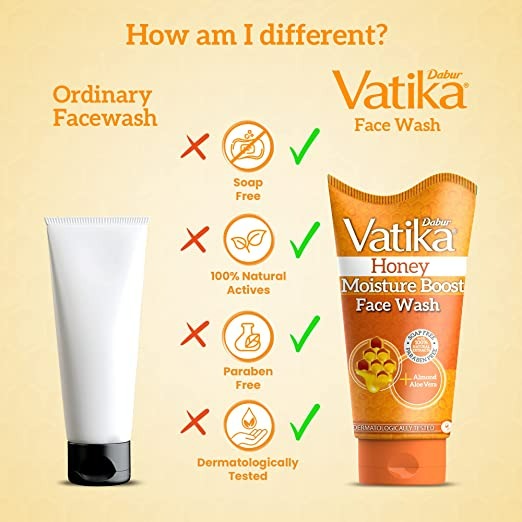 Dabur Vatika Honey Face Wash