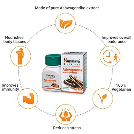 Himalaya Ashvagandha Tablets - General Wellness