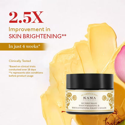 Kama Ayurveda Rejuvenating & Brightening Ayurvedic Night Cream