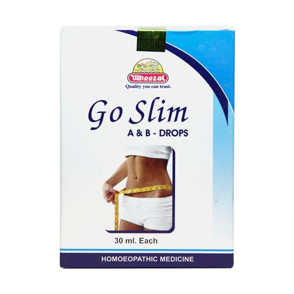 Wheezal Homeopathy Go Slim A & B Drops - BUDEN