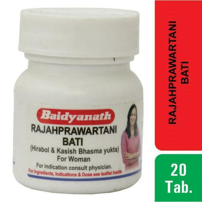 Baidyanath Jhansi Rajahprawartani Bati