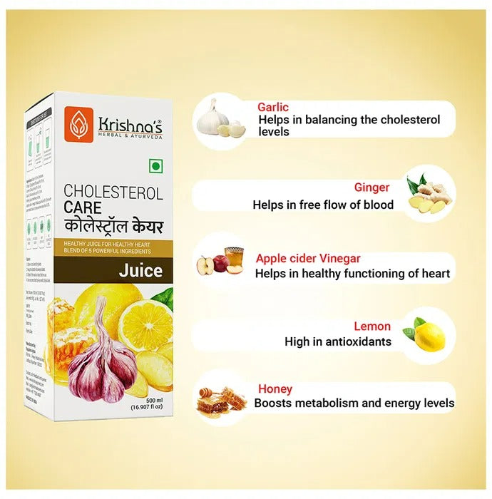 Krishna's Herbal & Ayurveda Cholesterol Care Juice