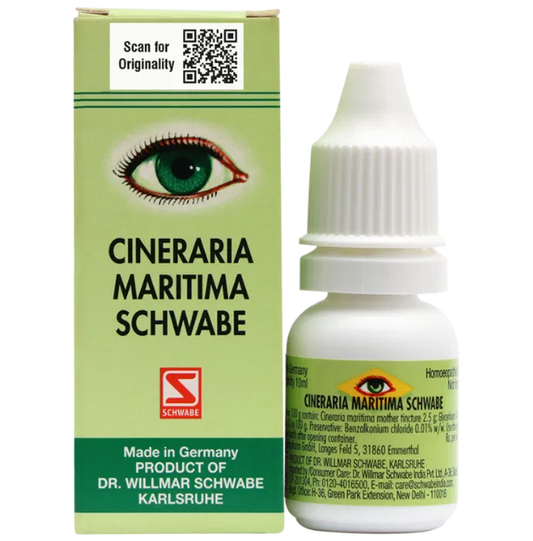 Dr. Willmar Schwabe India Cineraria Maritima Eye Drop Without Alcohol - BUDNE