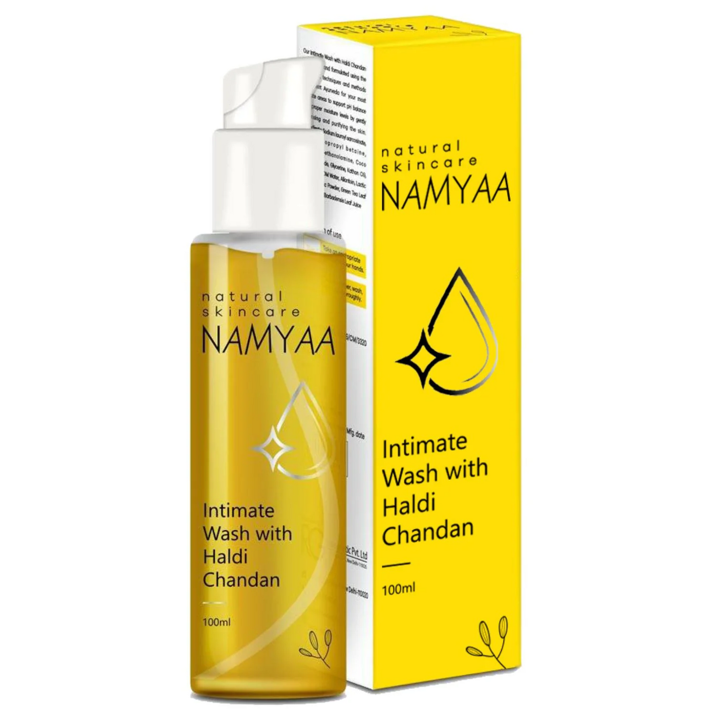 Namyaa Haldi Chandan Intimate Hygiene Wash - BUDNE