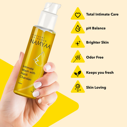 Namyaa Haldi Chandan Intimate Hygiene Wash