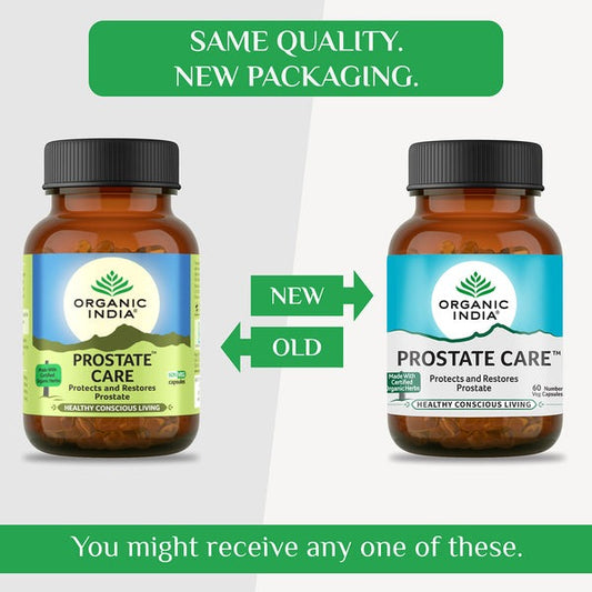 Organic India Prostate Care 60 Capsules